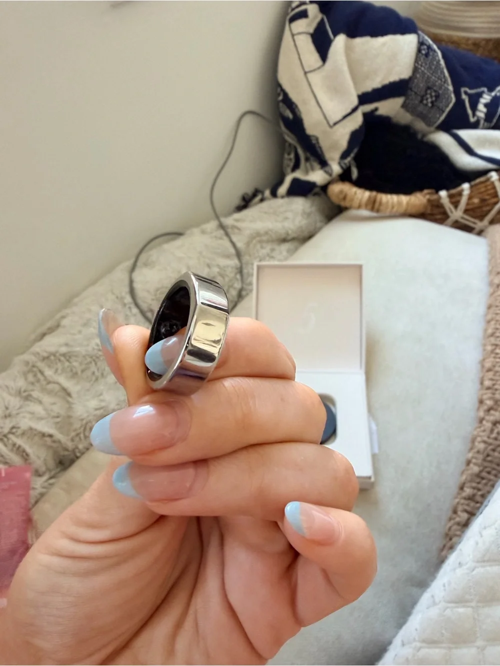Oura Ring Gen 3 Silver size 9